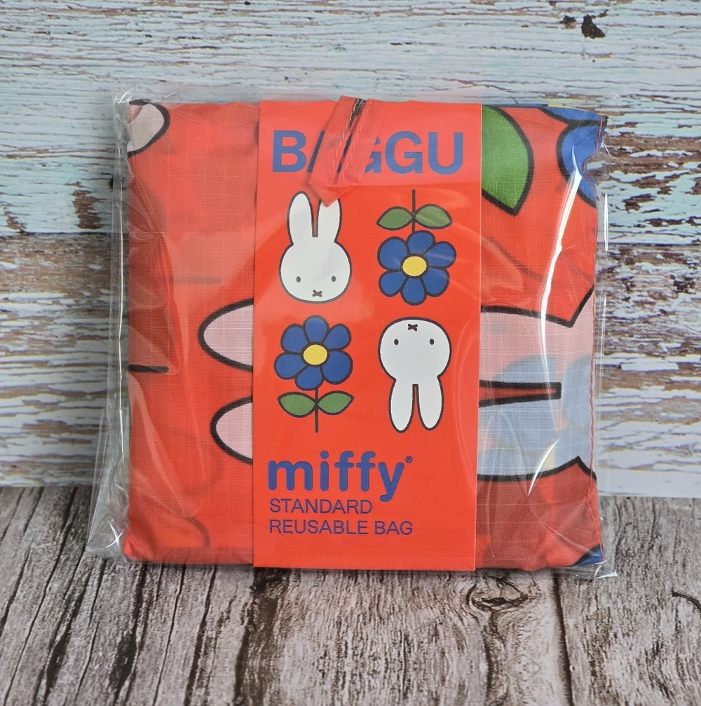 *NWT* BAGGU X MIFFY Floral Standard Bag - Picture 7 of 7